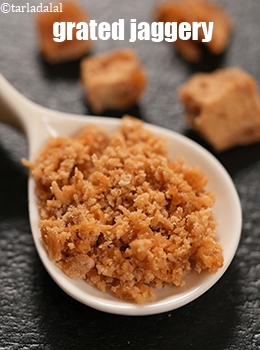 grated jaggery