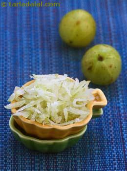 grated amla