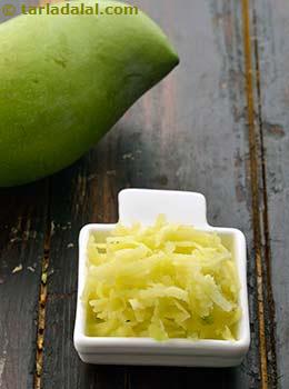 grated raw mango