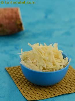 grated sweet potato