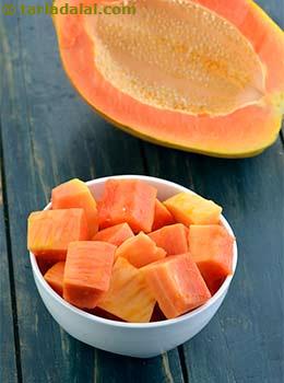 papaya cubes