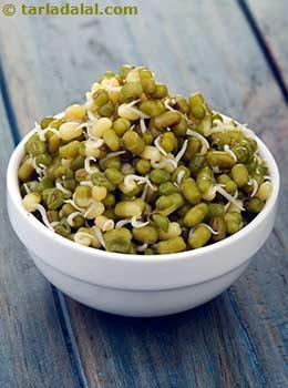 parboiled sprouted moong