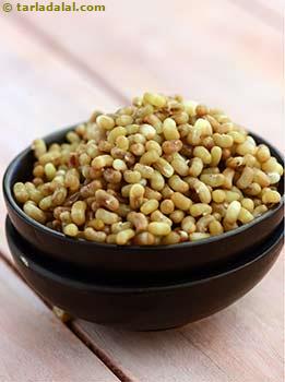 parboiled sprouted matki