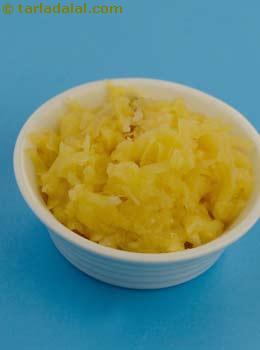 grated pineapple