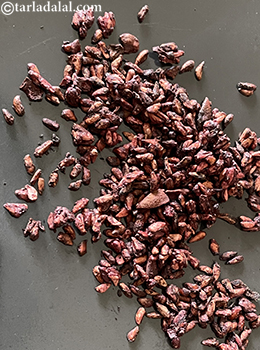 roasted pomegranate seeds
