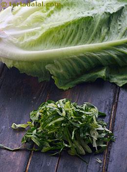 shredded romaine lettuce