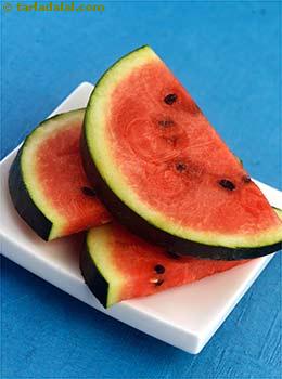 sliced watermelon