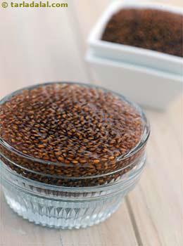 soaked garden cress seeds