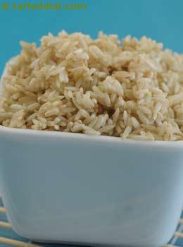 soaked brown rice