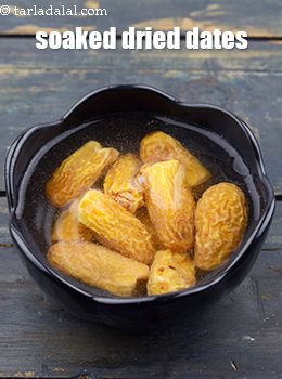 soaked dried dates