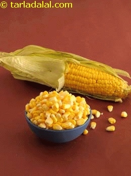 white corn kernels