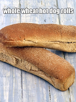 whole wheat hot dog rolls
