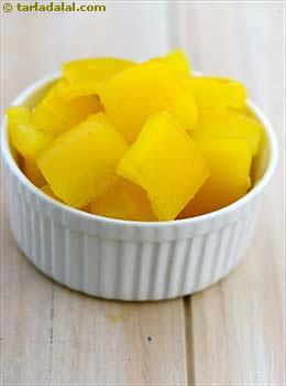 yellow capsicum cubes