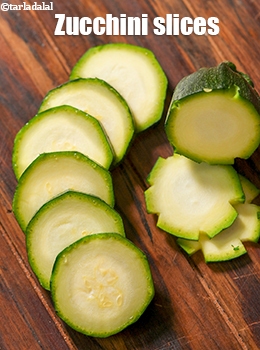 zucchini slices
