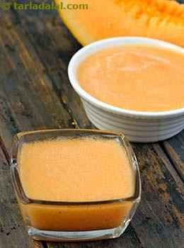 muskmelon puree