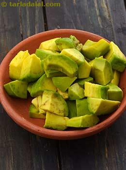 avocado cubes