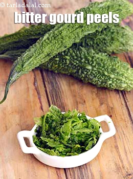 bitter gourd peels