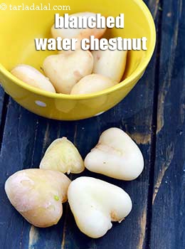 blanched water chestnut