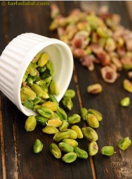 blanched pistachios