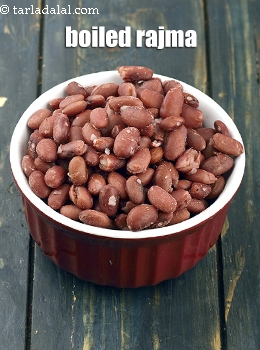 boiled rajma