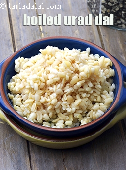 boiled urad dal