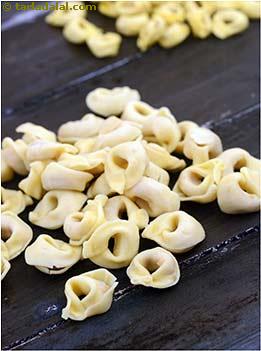 boiled tortellini