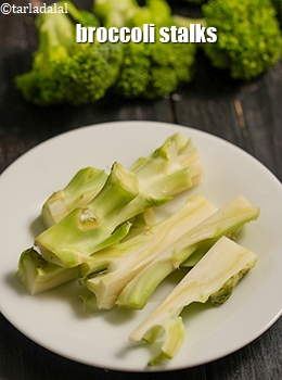 broccoli stalks