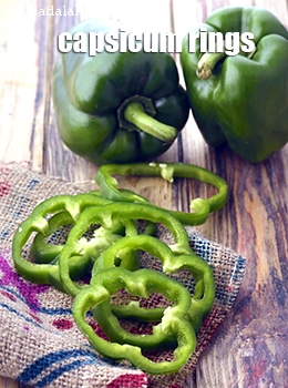 capsicum rings