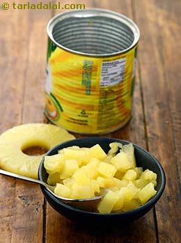 chopped canned pineapple