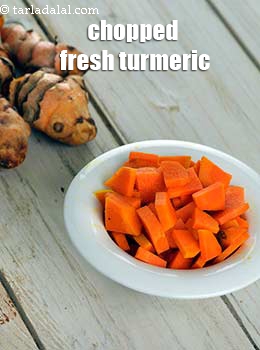 chopped fresh turmeric