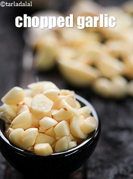 chopped garlic