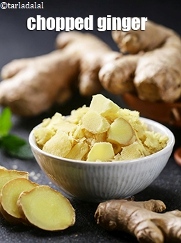 chopped ginger