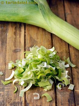 chopped leek