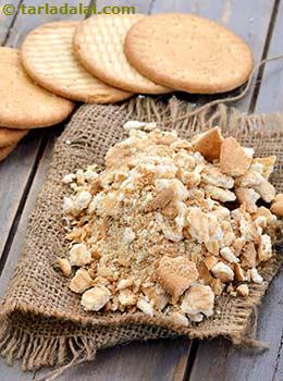 crushed marie biscuit