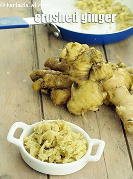 crushed ginger