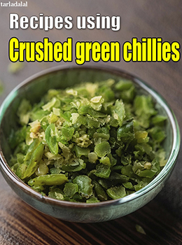 crushed green chillies