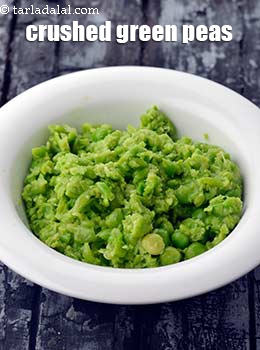 crushed green peas