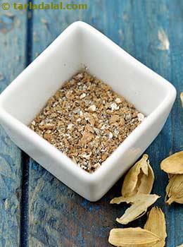 crushed cardamom