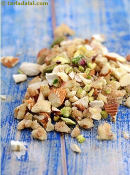 crushed mixed nuts