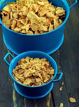 crushed wheat flakes