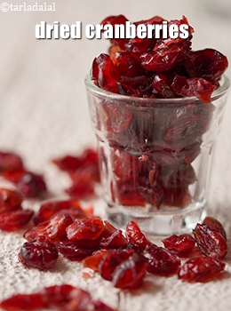 dried cranberries