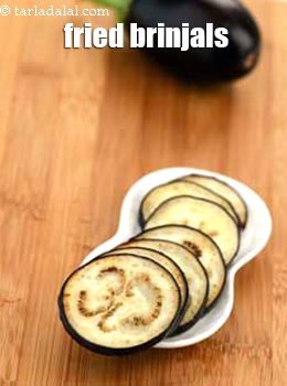 fried brinjals