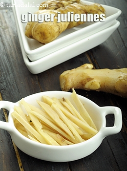 ginger juliennes