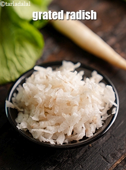 grated radish