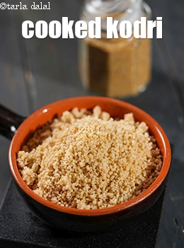 cooked kodri