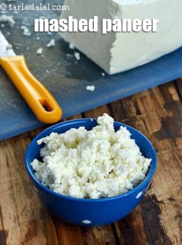 mashed paneer