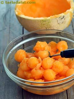 muskmelon balls