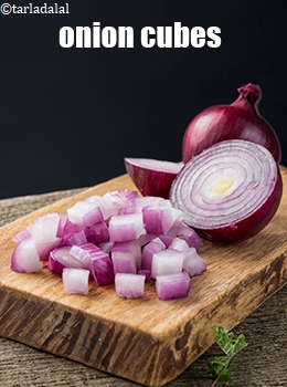 onion cubes