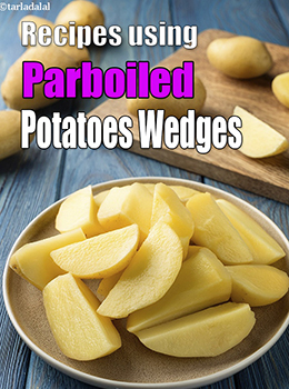 parboiled potato wedges