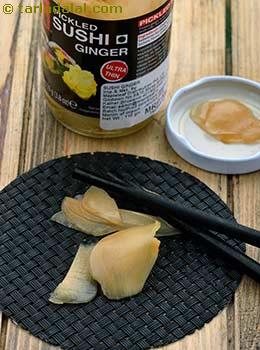 pickled sushi ginger